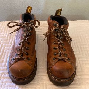 Dr. Martens, brown, ankle boots
